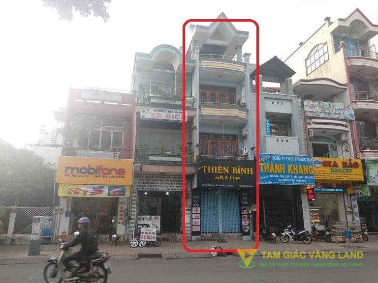 Cho thuê nhà mặt tiền đường Tân Sơn Nhì, Phường Tân Sơn Nhì, Quận Tân Phú, DT 4x16m, 1 trệt 3 lầu, Giá 35 triệu/tháng