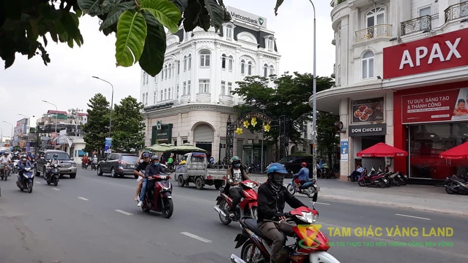 Cho thuê nhà mặt tiền Phan Văn Trị, Khu EMART, Gò Vấp