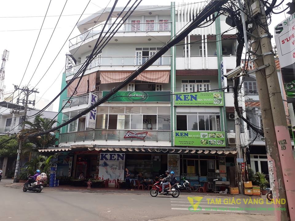 Cho thuê nhà mặt tiền đường Ni Sư Huỳnh Liên, Phường 10, Quận Tân Bình, DT 4x15m, 1 trệt 3 lầu, Giá 75 triệu/tháng