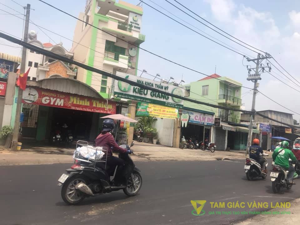 Cho thuê nhà mặt tiền đường Nguyễn Thị Định, Phường Cát Lái, Quận 2, DT 9x40m, Cấp 4, Giá 45 triệu/tháng