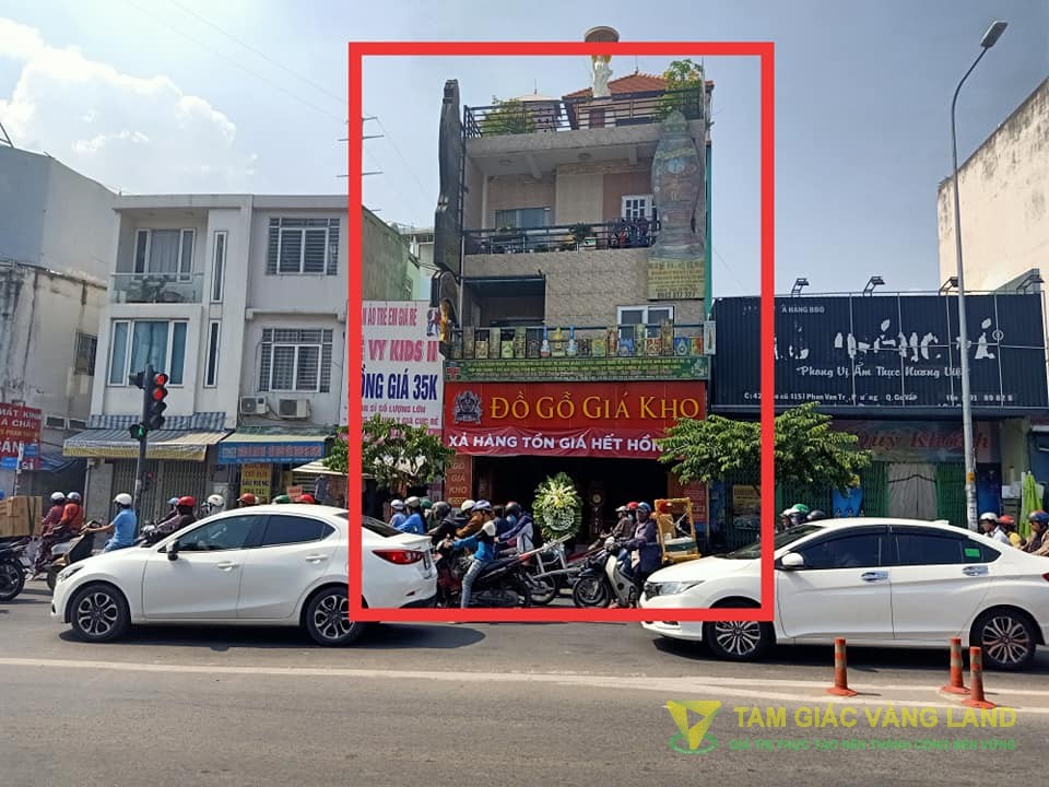 Cho thuê nhà mặt tiền đường Phan Văn Trị, Phường 1, Quận Gò Vấp, DT 7x20m, 1 trệt 3 lầu, Giá 170 triệu/tháng