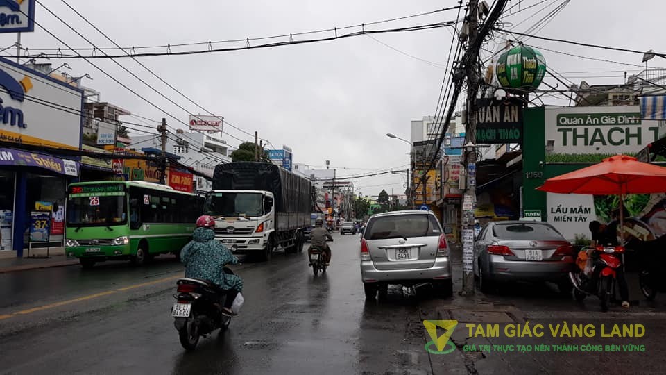 Cho thuê nhà mặt tiền đường Hậu Giang, Phường 11, Quận 6, DT 19x50m, đất trống, Giá 140 triệu/tháng