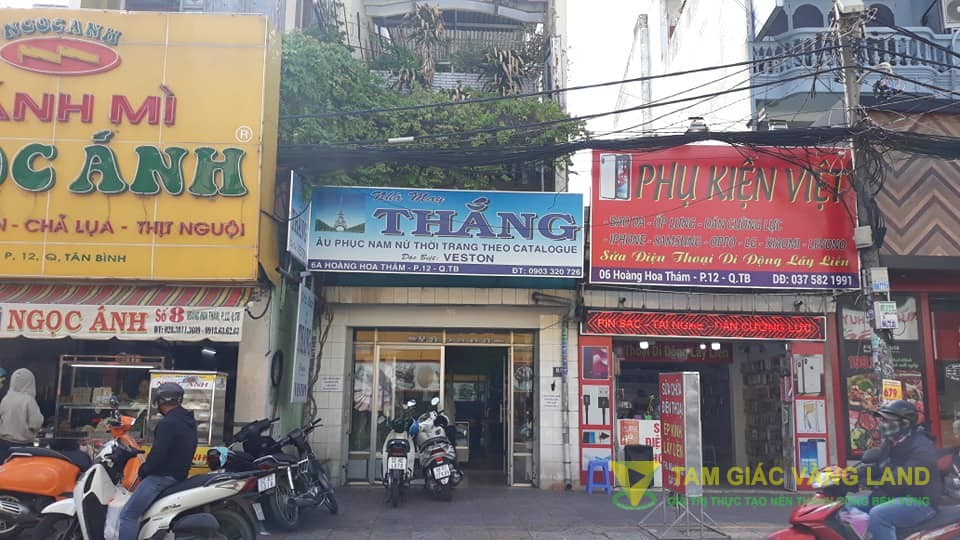 Cho thuê nhà mặt tiền đường Hoàng Hoa Thám, Phường 12, Quận Tân Bình, DT 4.2x25m, 1 trệt 3 lầu, Giá 50 triệu/tháng