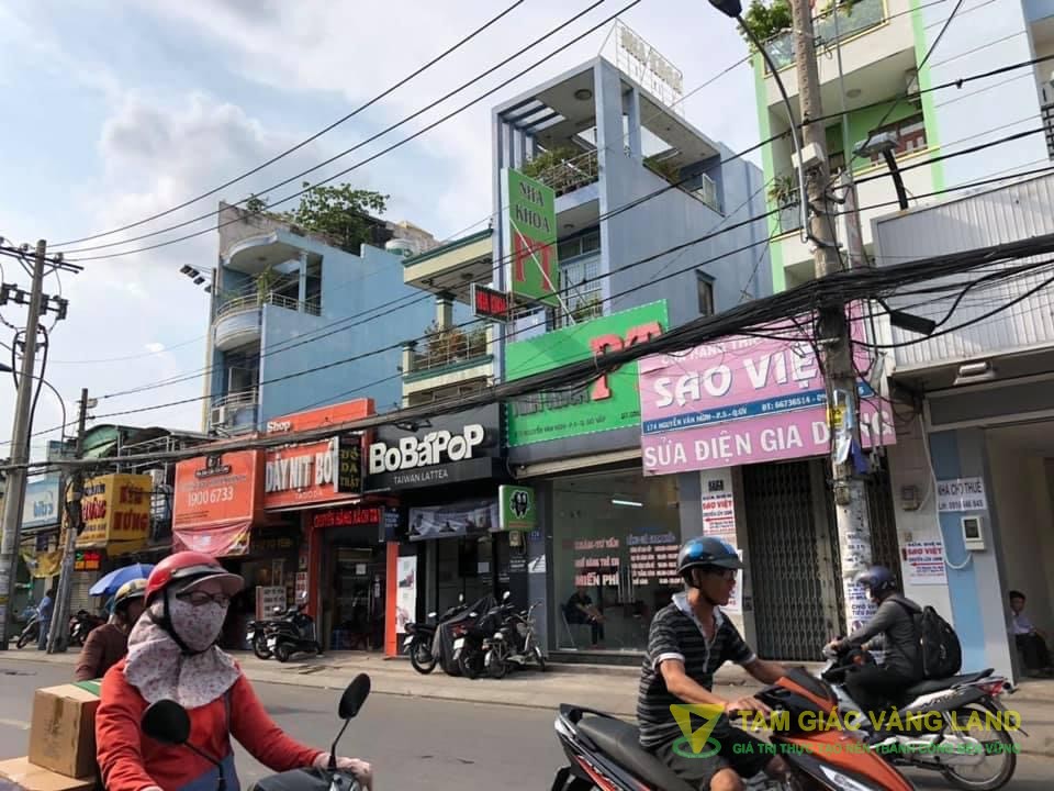 Cho thuê nhà mặt tiền đường Nguyễn Văn Nghi, Phường 5, Quận Gò Vấp, DT 7x20m, 1 Trệt, 4 lầu, Giá 95 triệu/tháng
