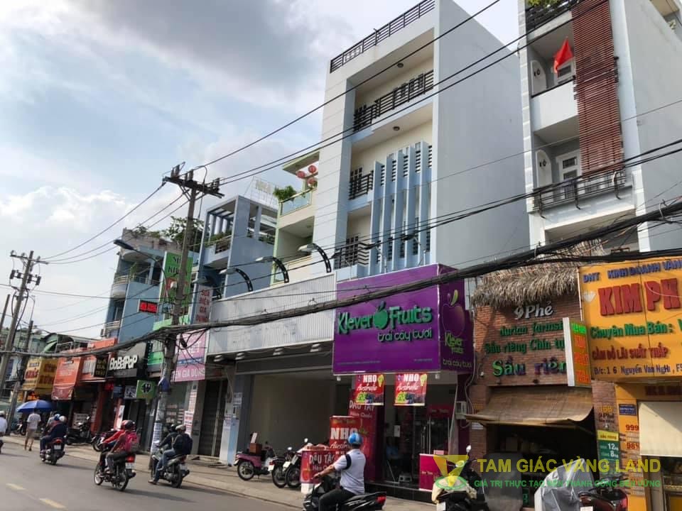 Cho thuê nhà mặt tiền đường Nguyễn Văn Nghi, Phường 5, Quận Gò Vấp, DT 7x20m, 1 Trệt, 4 lầu, Giá 95 triệu/tháng