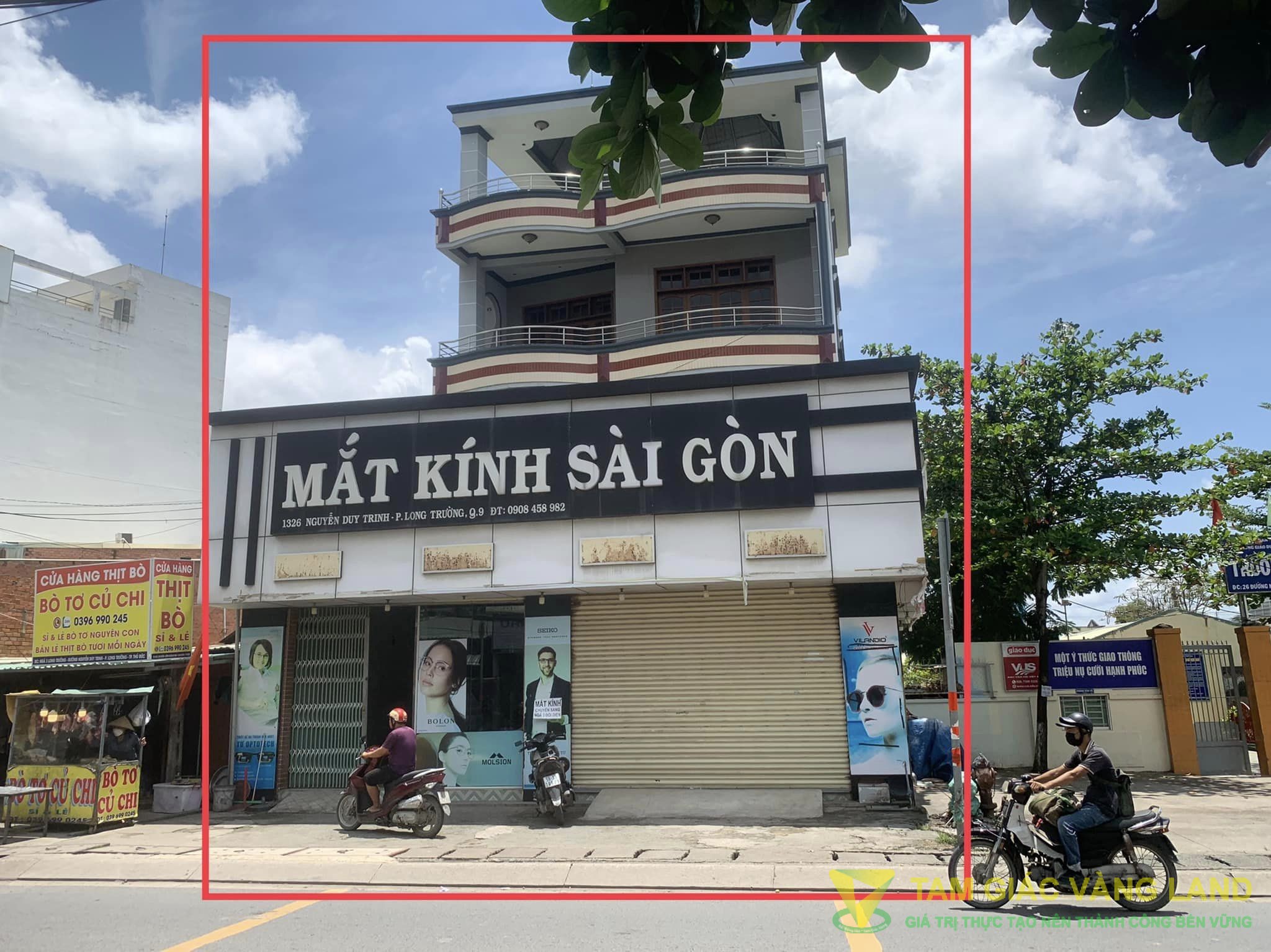 Cho thuê nhà nguyên căn mặt tiền đường Nguyễn Duy Trinh, Phường Long Trường, Quận 9. DT:10x13m, Gía: 70tr/tháng